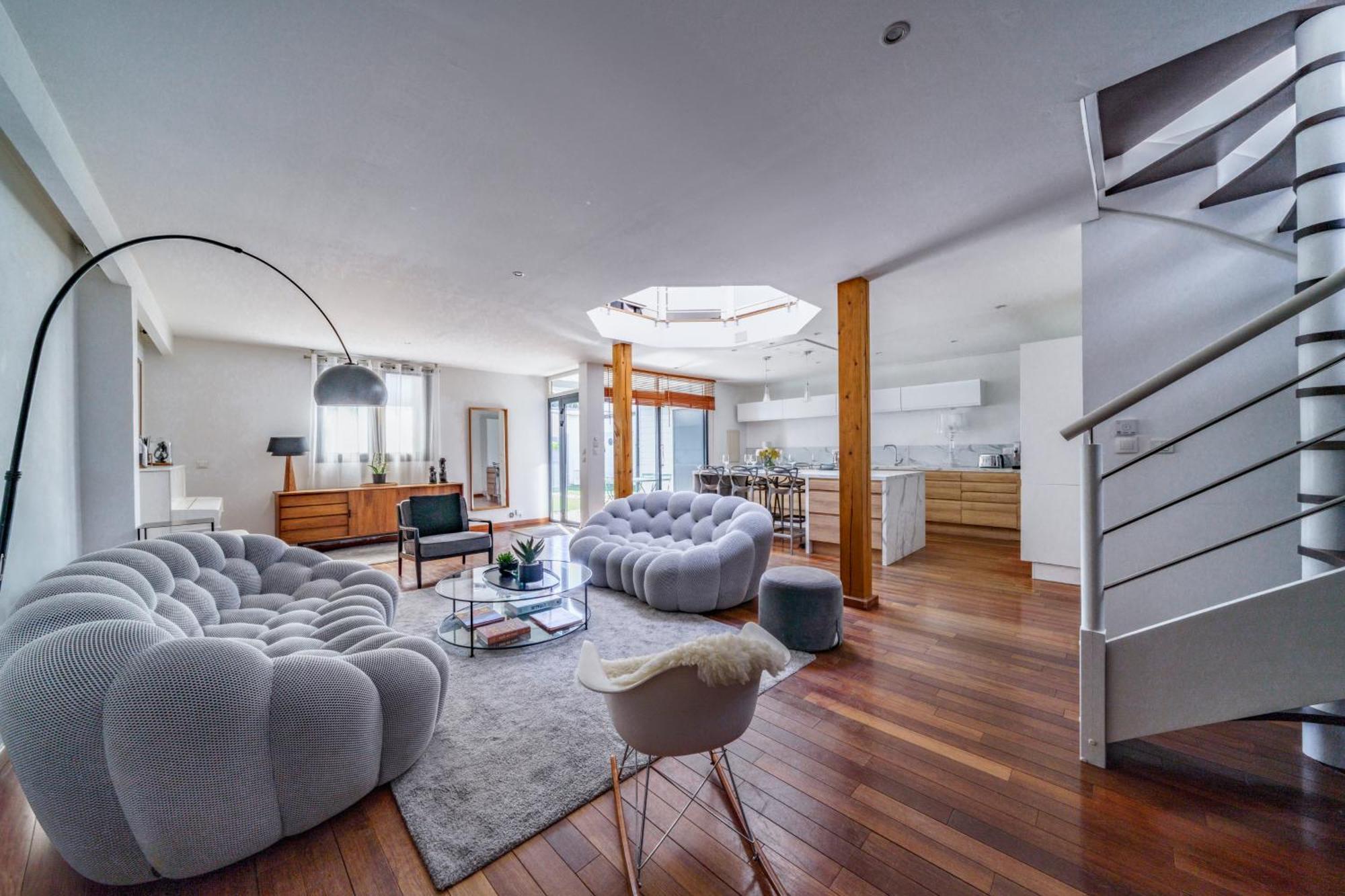 Ferienhaus Atelier Loft Proche Halles *