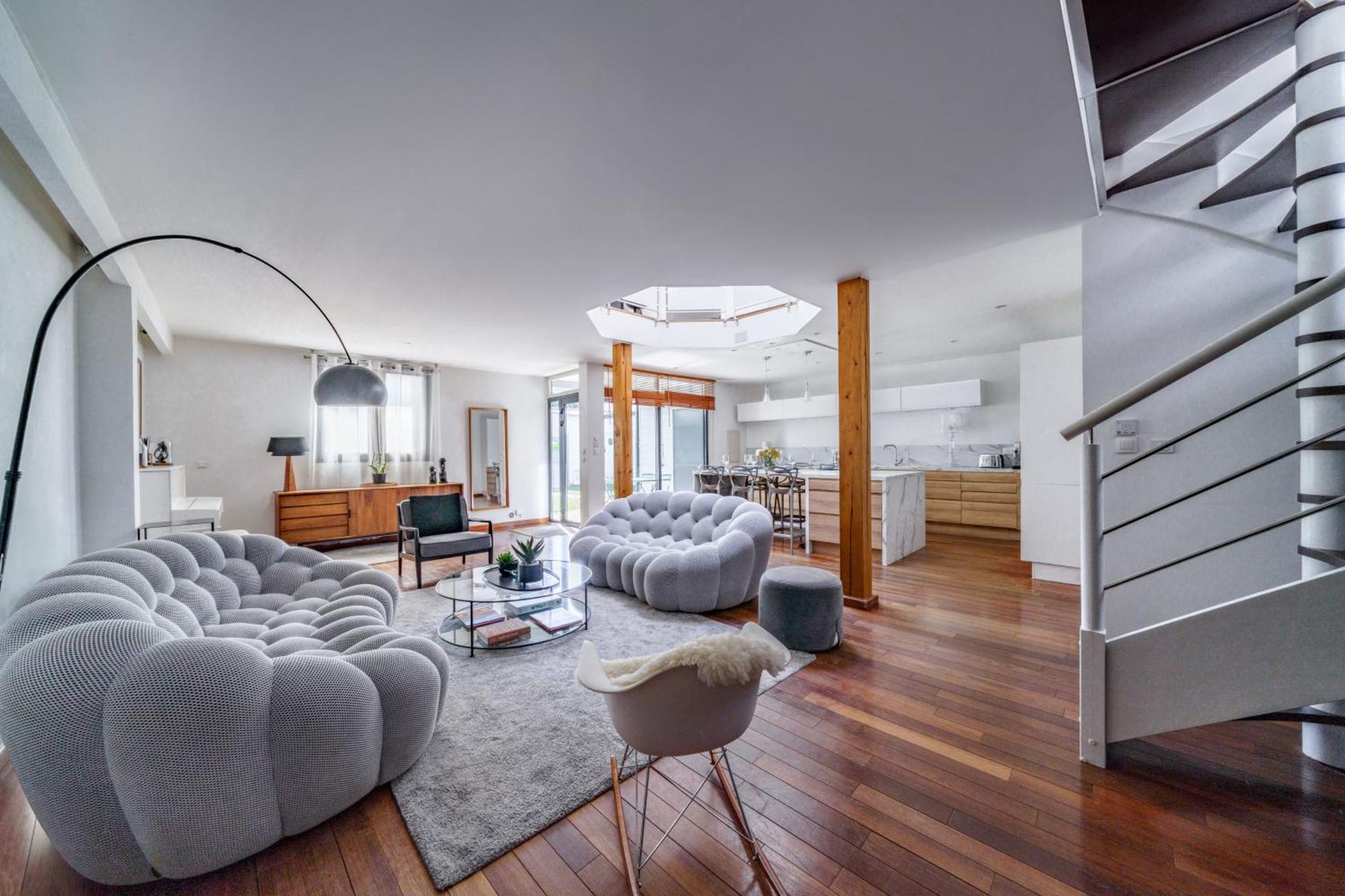 Ferienhaus Atelier Loft Proche Halles Tours