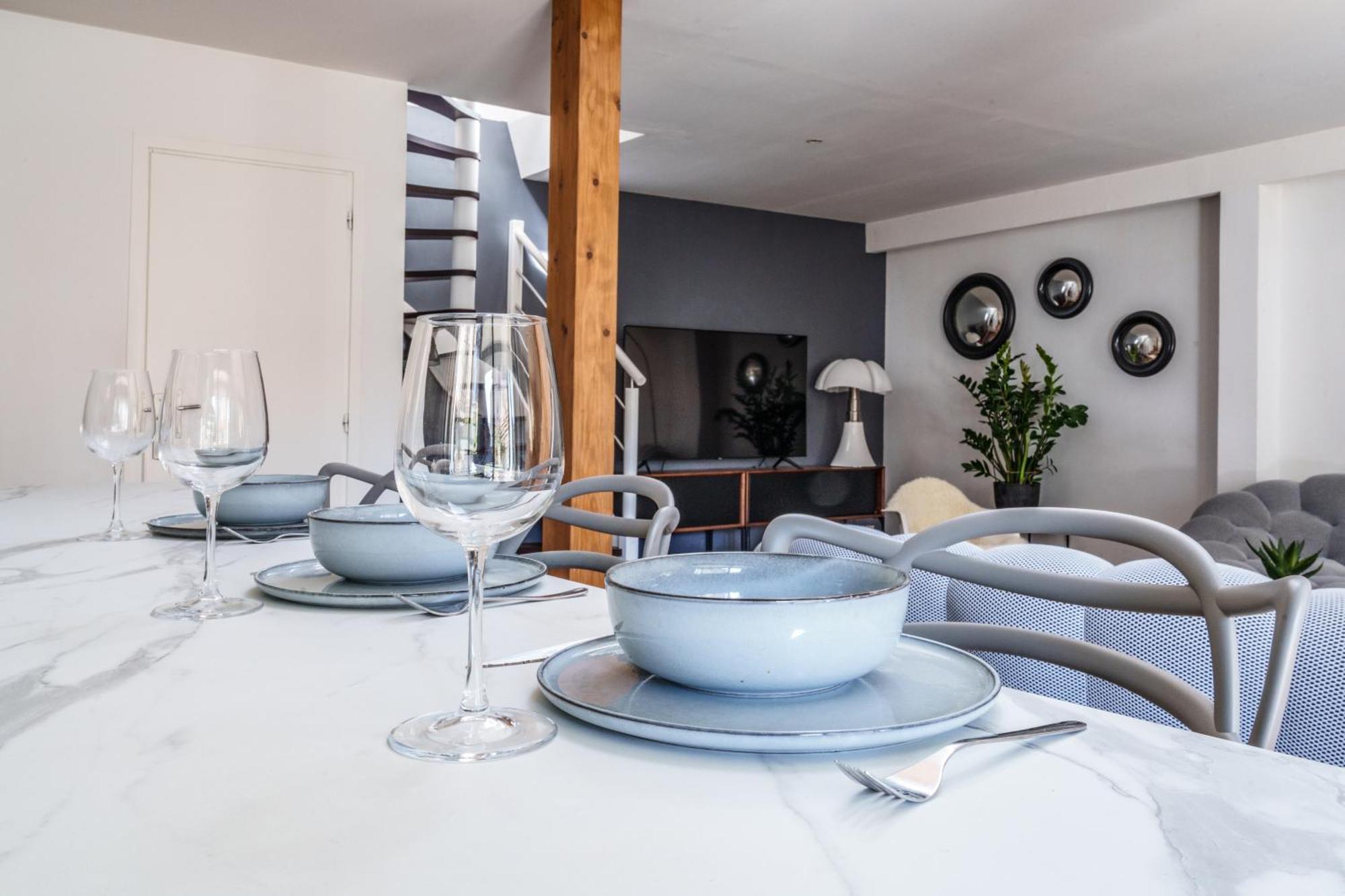 Ferienhaus Atelier Loft Proche Halles Tours